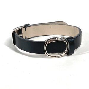 Damiani Bracelet Leather Black